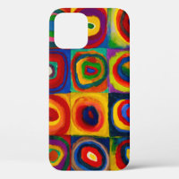 Carrés avec cercles, Abstraits, Wassily Kandinsky