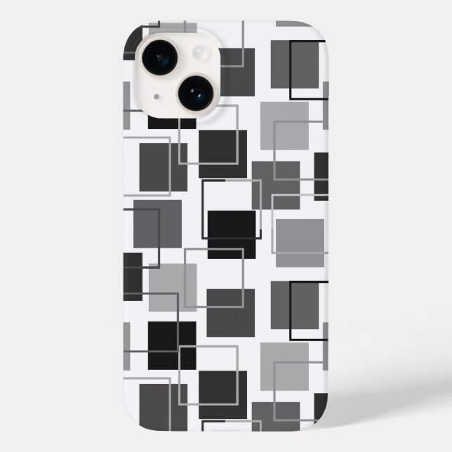 Coques Case-Mate iPhone Carrés et grands titres (Verso)
