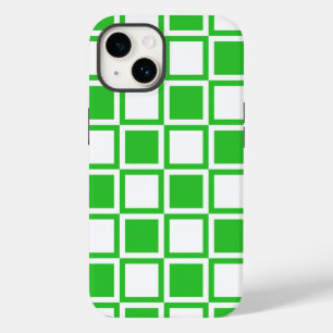 Coque Case-Mate iPhone Carrés Green Bold Mod