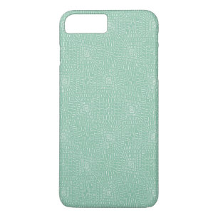 Coque Case-Mate iPhone Carrés tribaux turquoises