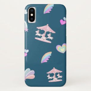 Case-Mate iPhone Case Carrousel arc-en-ciel magique Unicorn anniversaire
