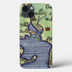 Case-Mate iPhone CASE CARTE 1677 DE LA NOUVELLE ANGLETERRE