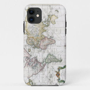 Coque Case-Mate iPhone Carte 1748 du monde