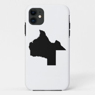 Coque iPhone 11 Carte à l'envers du Texas