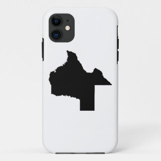Coque iPhone 11 Carte à l'envers du Texas