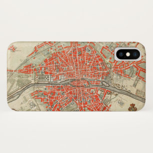 Case-Mate iPhone Case Carte ancienne de Paris France (1721–1774)