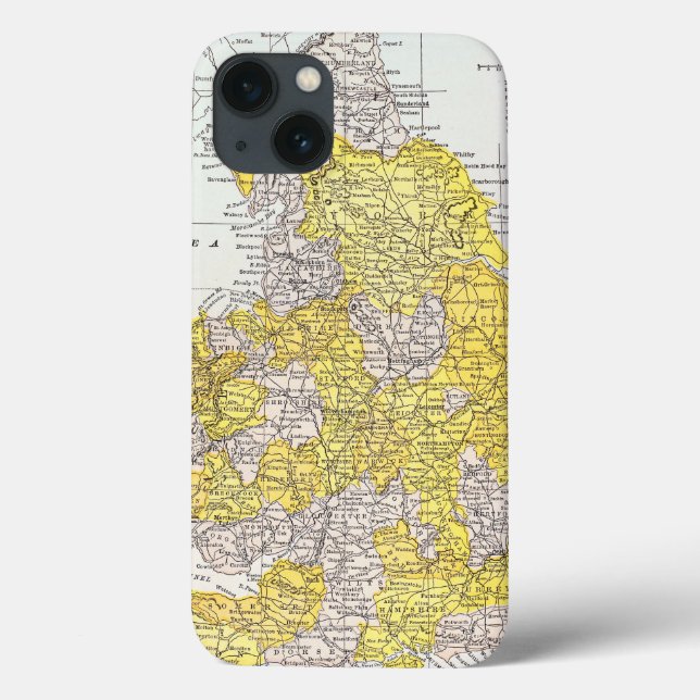 COQUES Case-Mate iPhone CARTE : ANGLETERRE ET ALLES (Verso)