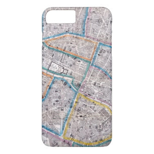 Etui iPhone Case-Mate Carte antique de Paris