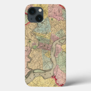 Etui iPhone Case-Mate Carte Autour De La Ville De Philadelphie