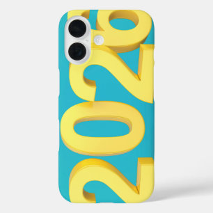 Coque Pour iPhone 16 Carte Bonne Année 2026