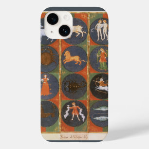 Coque Case-Mate iPhone Carte céleste vintage, carte astrologique du zodia