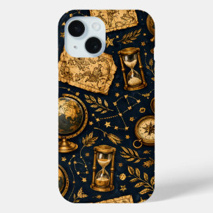 Coque Case-Mate iPhone Carte céleste vintage et motif d'astronomie