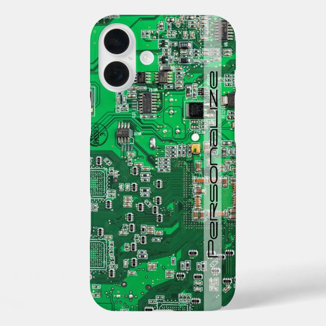 Coques Case-Mate iPhone Carte circuit imprimé circuit vert PCB (Verso)