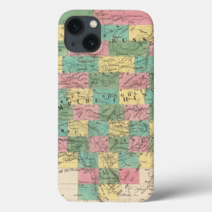 Coques Pour iPhone Carte d'Assemblée de l'Asie
