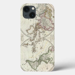 iPhone 13 Case Carte d'atlas de Paris