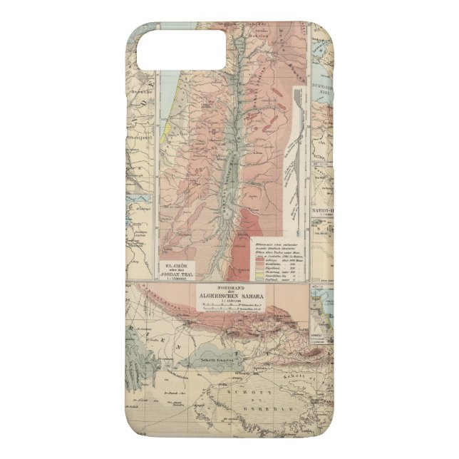 Coques Case-Mate iPhone Carte d'atlas de Tieflander (Dos)