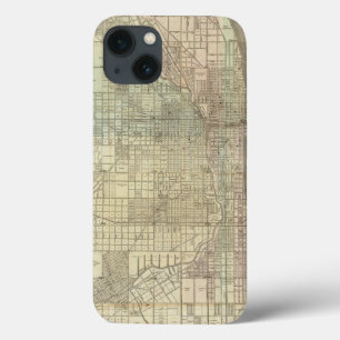 Coques Pour iPhone Carte de Chicago