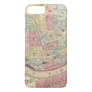 Coque Case-Mate Pour iPhone Carte de Cincinnati par Mitchell