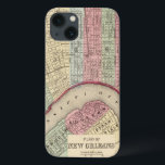 Etui iPhone Case-Mate Carte de la Nouvelle-Orléans par Mitchell<br><div class="desc">La Nouvelle-Orléans. Par Mitchell,  Samuel Augustus (187). Édité par "Philadelphie :  S.A. Mitchell,  Jr. ; Chicago : R.A. Campbell".</div>