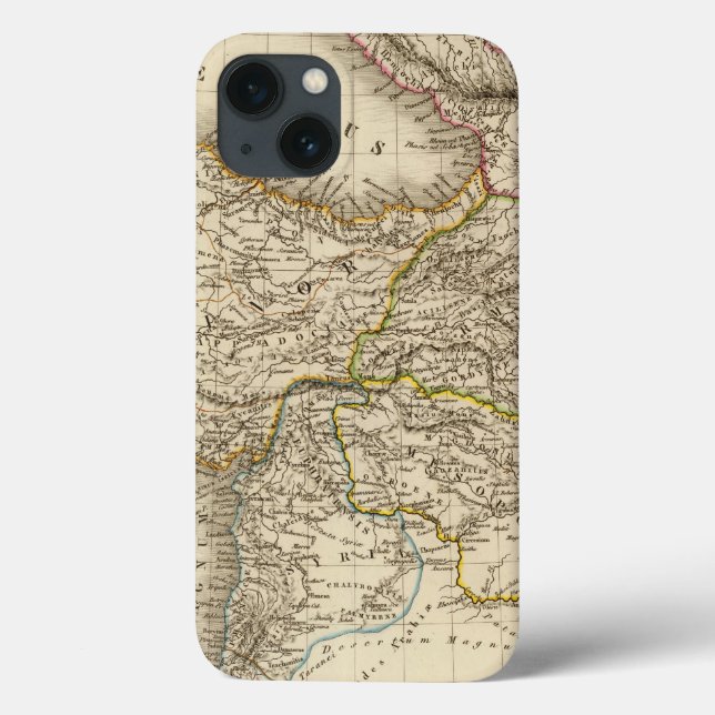 Coques Case-Mate iPhone Carte de la Turquie Syrie (Verso)