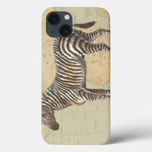 Etui iPhone Case-Mate Carte de l'Afrique et un zèbre