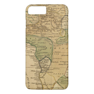 Coque iPhone 8 Plus/7 Plus Carte de l'Afrique par Worcester