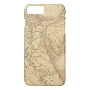 Etui iPhone Case-Mate Carte de l'Egypte, de la Palestine et de l'Arabie
