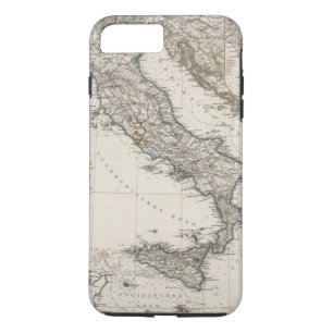 Etui iPhone Case-Mate Carte de l'Italie par Stieler