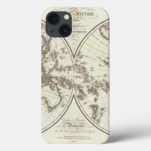 iPhone 13 Coque Carte de Paris Atlas