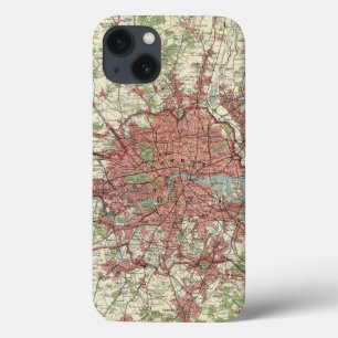 Etui iPhone Case-Mate Carte de région de Londres