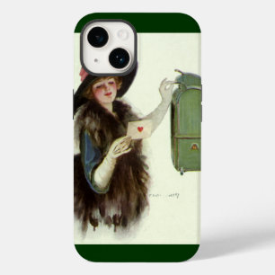 Coques Pour iPhone Carte de Saint-Valentin victorienne vintage pour f