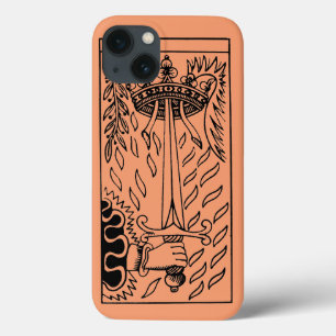 Coques Pour iPhone Carte de tarot : As des épées
