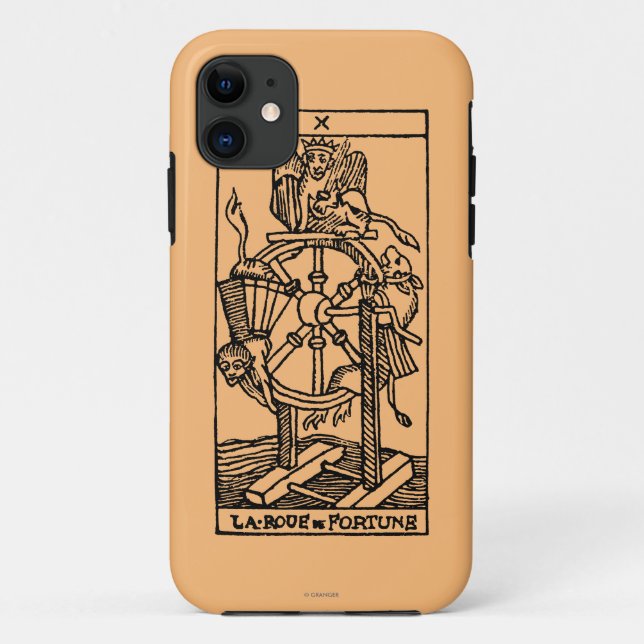 Coques Case-Mate iPhone Carte de tarot : Fortune (Dos)