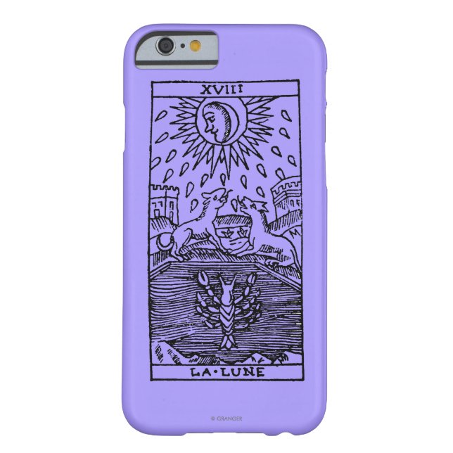 Coques Case-Mate iPhone Carte de tarot : La lune (Dos)