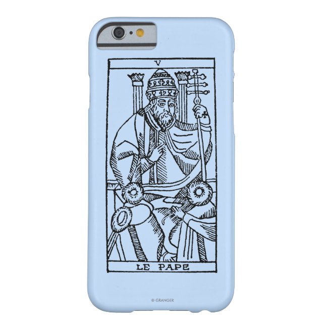 Coques Case-Mate iPhone Carte de tarot : Le pape (Dos)