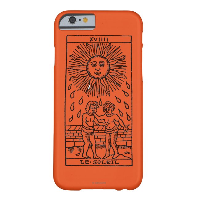 Coques Case-Mate iPhone Carte de tarot : The Sun (Dos)