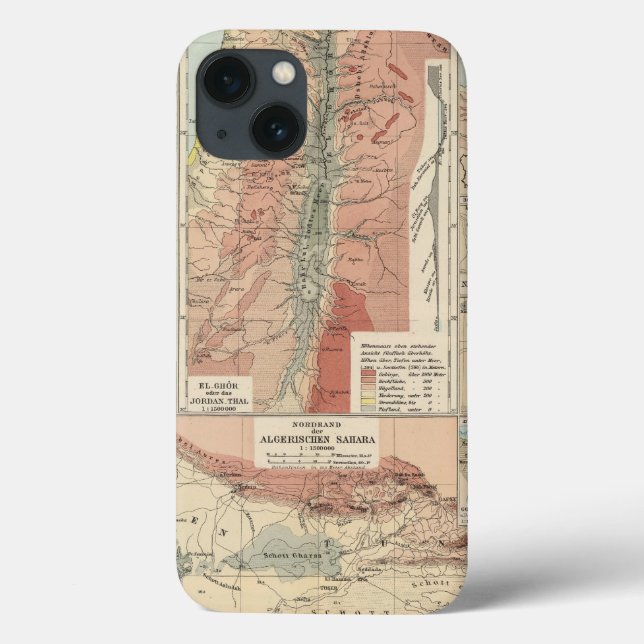 Coques Case-Mate iPhone Carte de Tieflander Atlas (Verso)