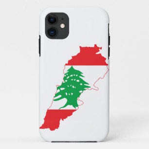 Etui iPhone Case-Mate Carte du drapeau du Liban