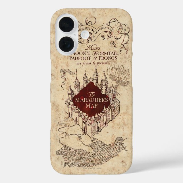 Coques Case-Mate iPhone Carte du Maraudeur de Harry Potter (Verso)