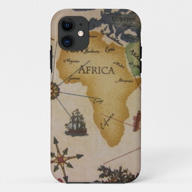 Coques Case-Mate iPhone Carte du monde - Afrique (Dos)