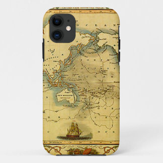 Coques Pour iPhone Carte du monde antique