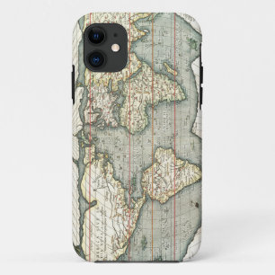 Case-Mate iPhone Case Carte du monde vintage par Abraham Ortelius 1587–1