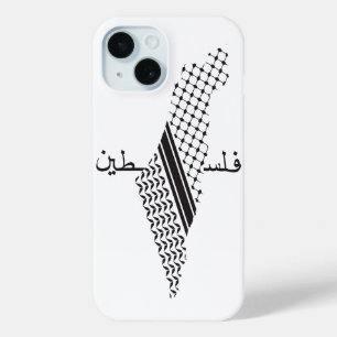 Coque Case-Mate iPhone Carte du Motif de la Palestine Keffiyeh