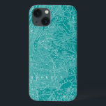 Etui iPhone 13 Carte graphique de New York<br><div class="desc">Décorations pour la maison</div>