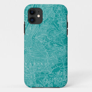 Coques Pour iPhone Carte graphique de New York