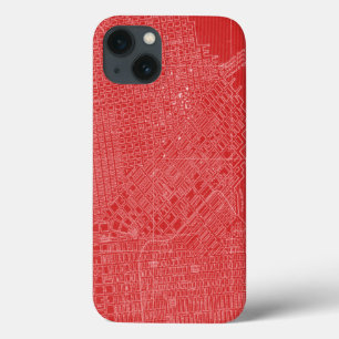iPhone 13 Case Carte graphique de San Francisco