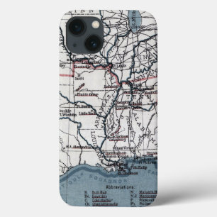 iPhone 13 COQUE CARTE : GUERRE CIVILE, 1861
