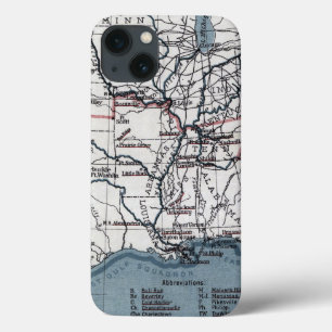 iPhone 13 CASE CARTE : GUERRE CIVILE, 1861