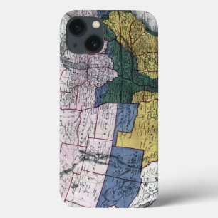COQUE Case-Mate iPhone CARTE : GUERRE CIVILE, 1864