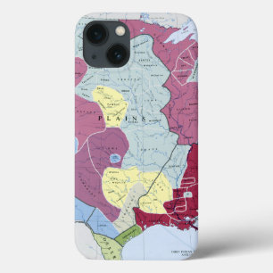 Case-Mate iPhone CASE CARTE : INDIENS D'AMERIQUE